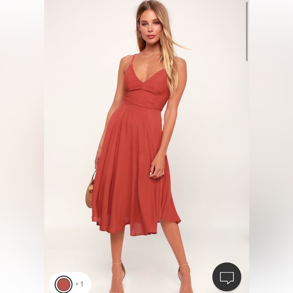Lulus midi dress